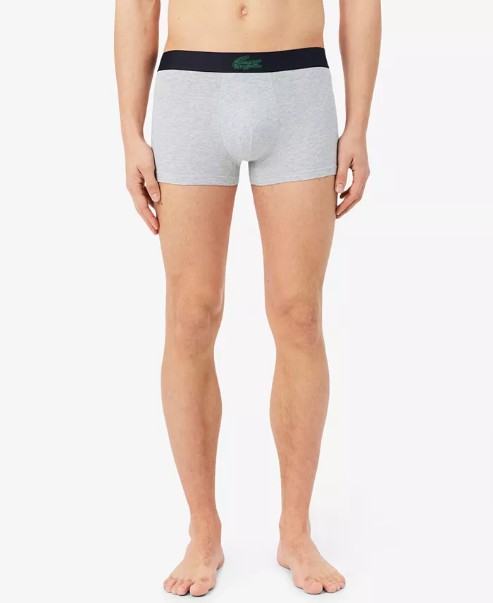 Men's Regular-Fit Stretch Mini Croc Trunks, 3-Pack - thumbnail 4