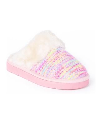 Little Girls Kids' Bright Multi Scuff Slippers
