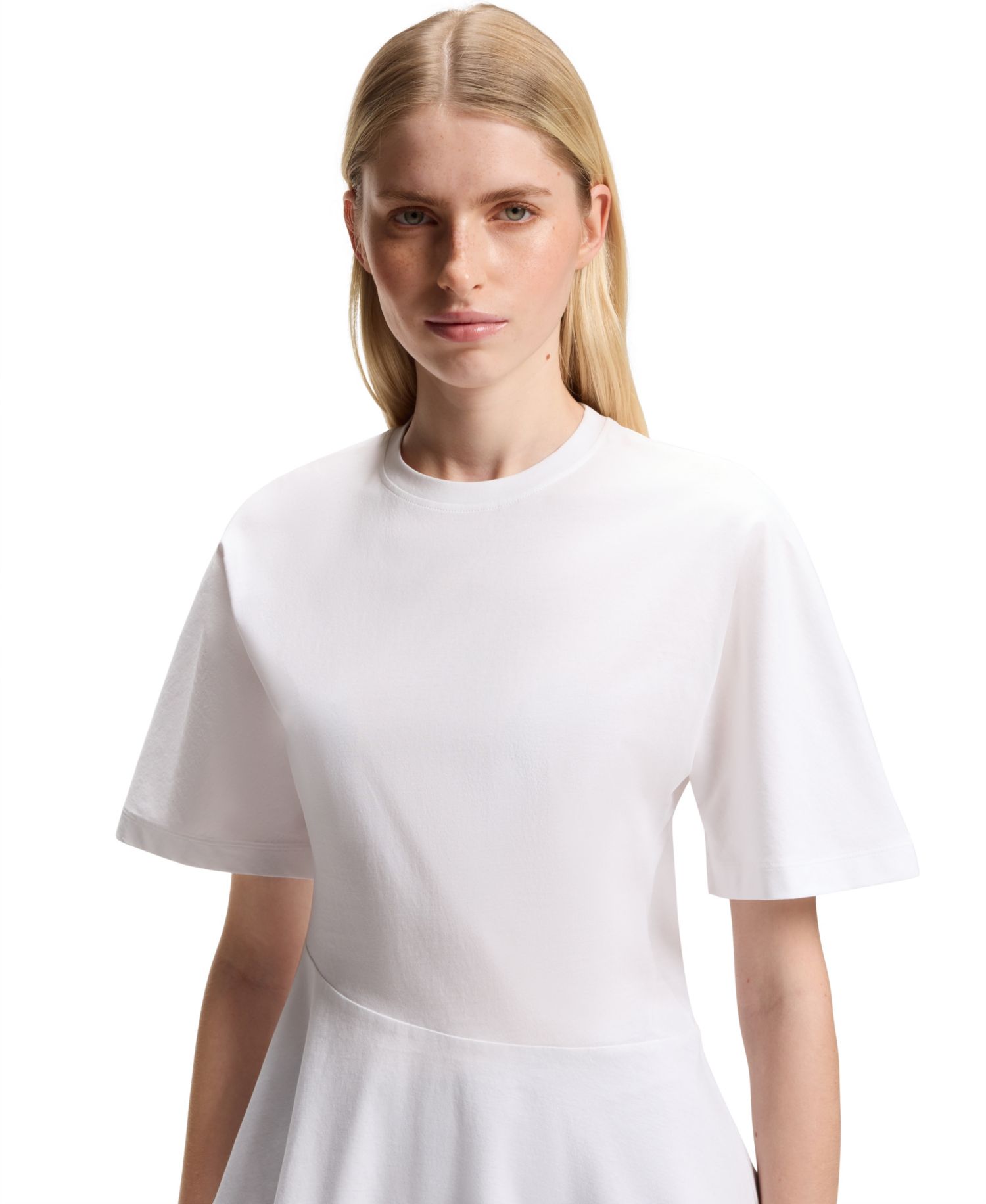 BOSS by Women's Asymmetric Peplum T-Shirt