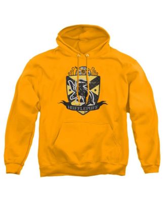 Men's Hufflepuff Quidditch Crest Pull-Over Hoodie