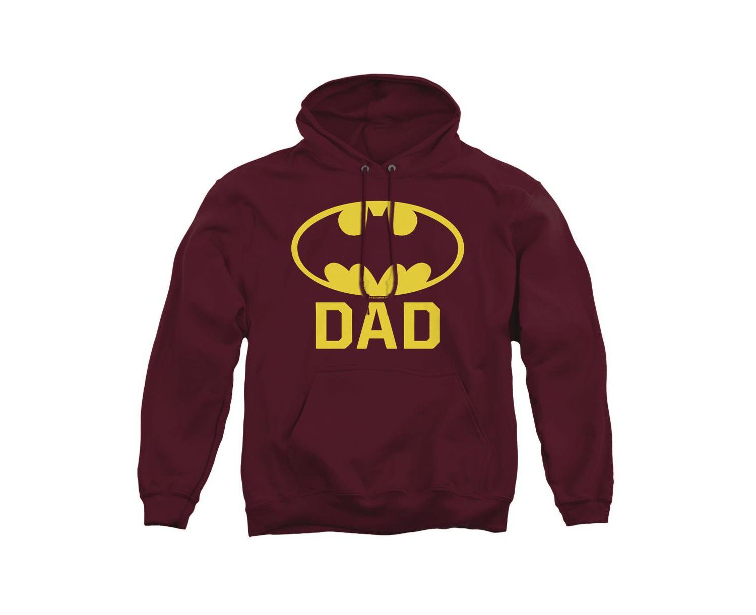 Men's Bat Dad Graphic Pullover Hoodie