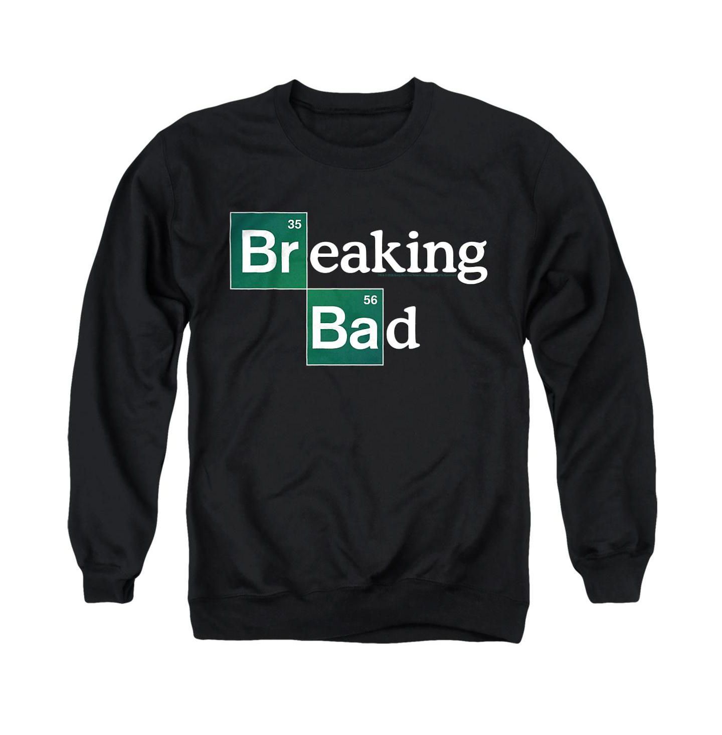 Мужская толстовка Breaking Bad Graphic Crewneck, цвет: Чёрный — фото 1