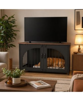 Dog Crate TV Stand