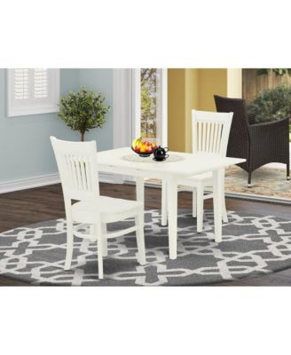 Dining Table- Dining Chairs, NOVA3-LWH-W