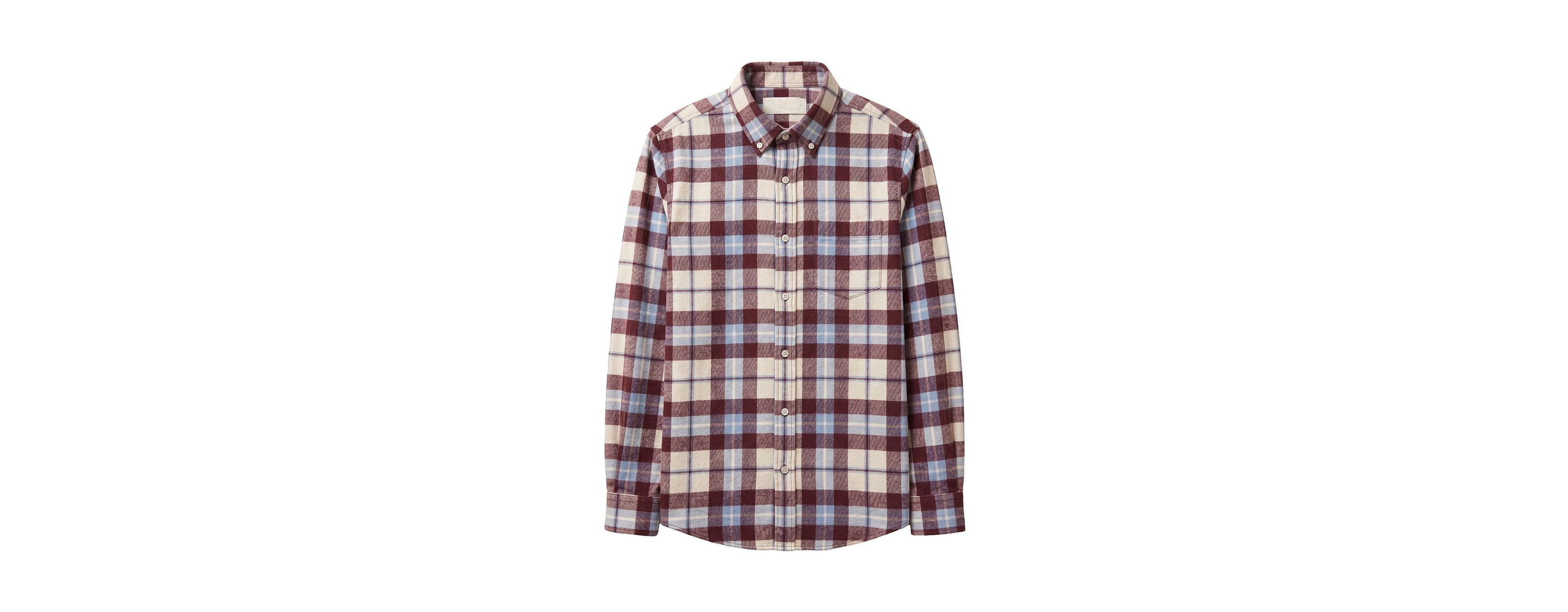 Hope & Henry Little Boys 5-7 Organic Long Sleeve Flannel Shirt