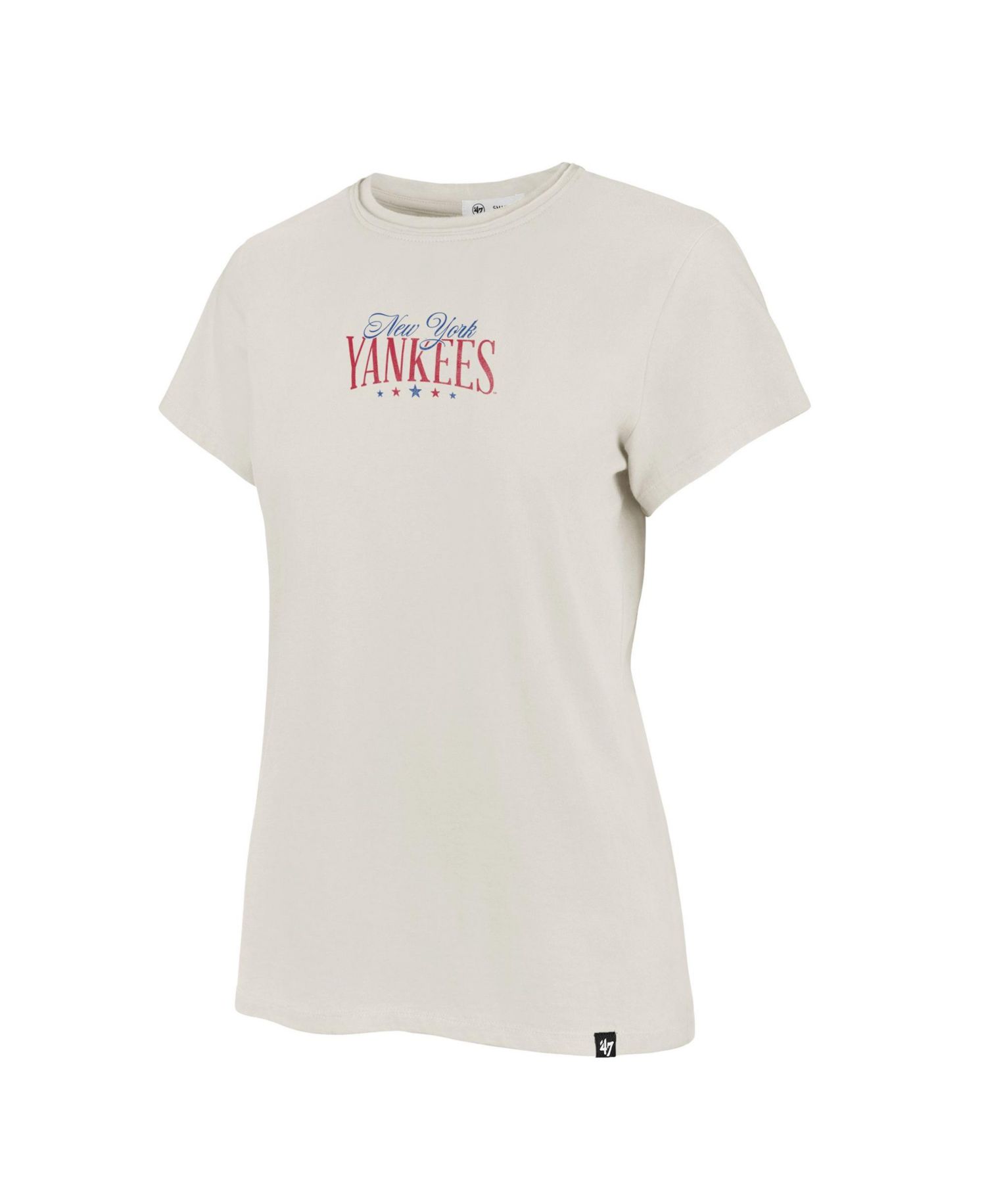 Women's New York Yankees Bow Burst Frankie Screen-Printed Graphic T-Shirt
