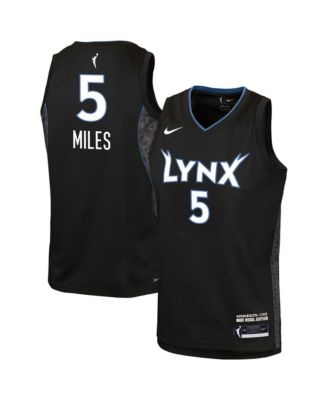 Big Boys and Girls Olivia Miles Black Minnesota Lynx Victory Jersey