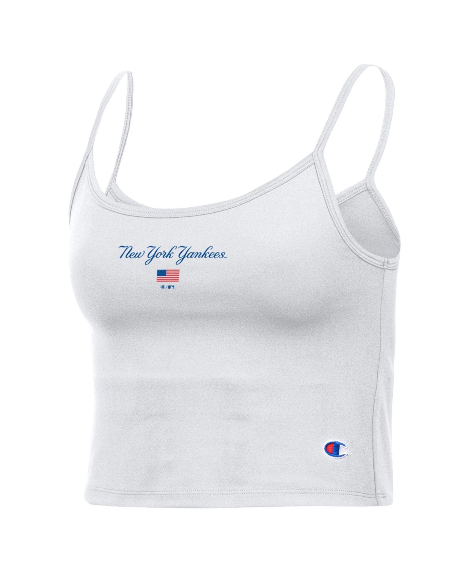 Women's New York Yankees Scoop Neck Built-in Bra Tank Top