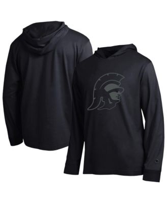 Men's USC Trojans Tonal All-Star Hooded Dropped-Shoulder Long-Sleeve T-Shirt