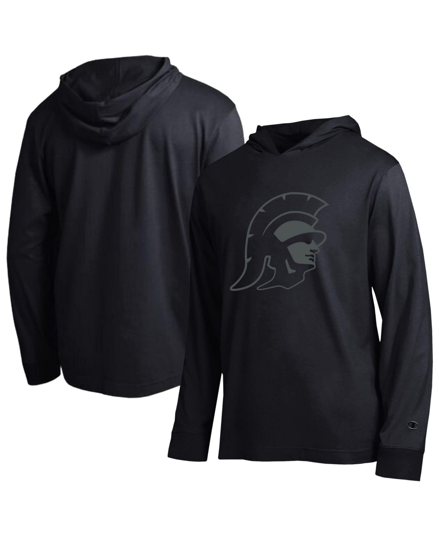 Men's USC Trojans Tonal All-Star Hooded Dropped-Shoulder Long-Sleeve T-Shirt