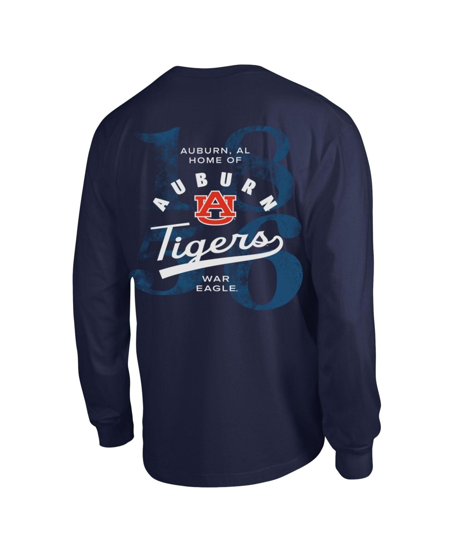 Мужская футболка Champion Auburn Tigers Laminated All-Star Long Sleeve — фото 2