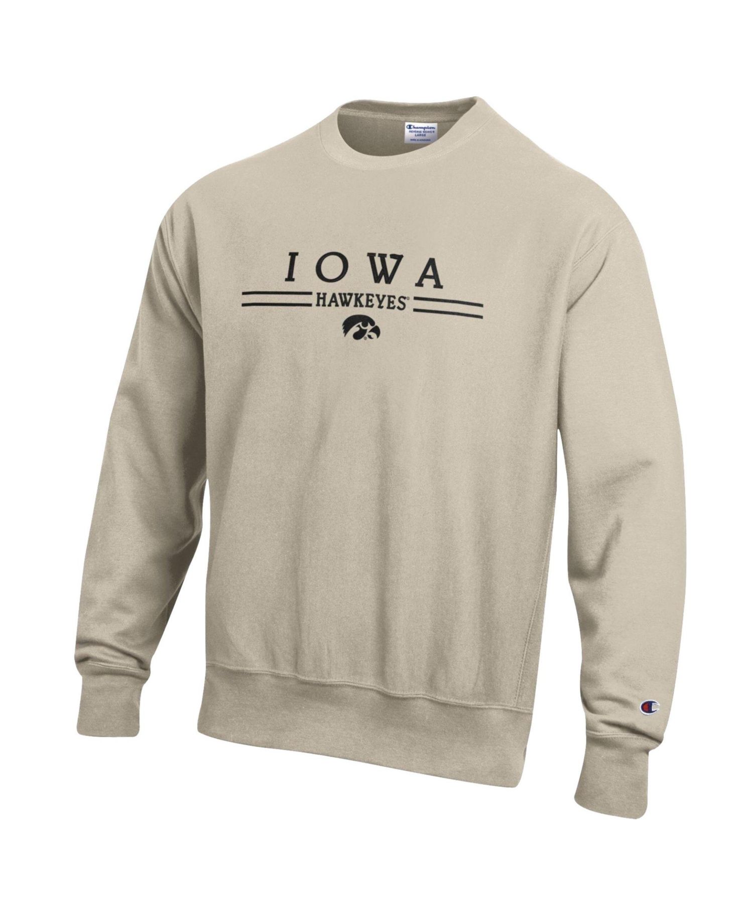 Men's Iowa Hawkeyes Heavyweight Reverse Weave Crewneck Sweatshirt