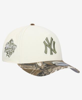 Men's Khaki/Realtree Camo New York Yankees 9FORTY A-Frame Adjustable Hat