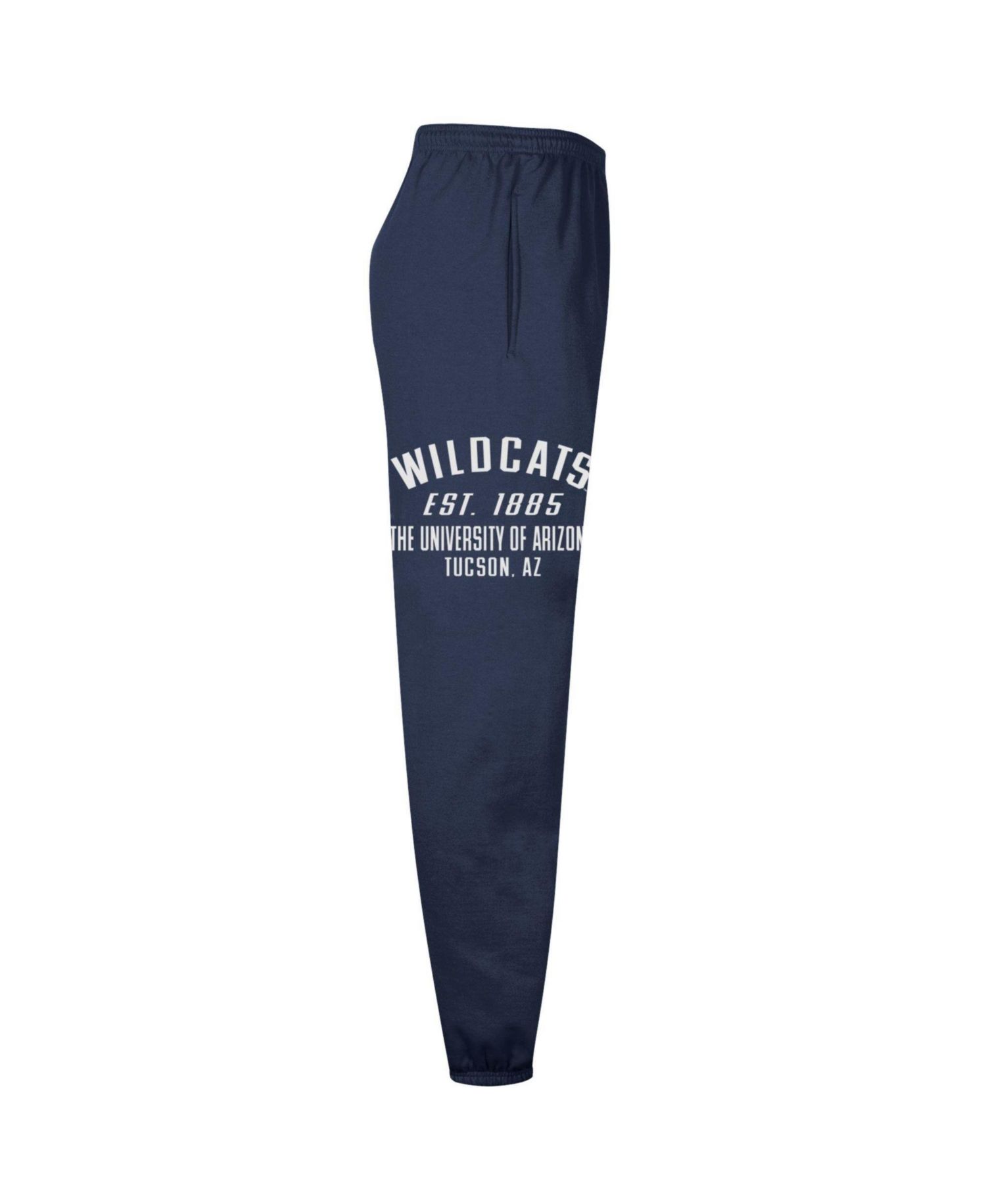 Men's Navy Arizona Wildcats Powerblend Banded Fleece Sweatpants