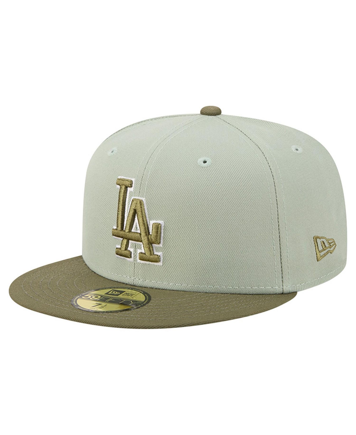 Men's Green/Olive Los Angeles Dodgers Color Pack 59FIFTY Fitted Hat
