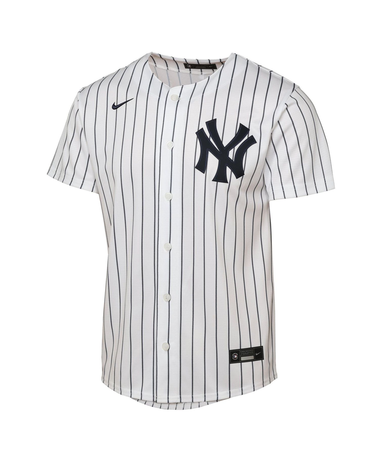 Big Boys and Girls Jazz Chisholm Jr. White New York Yankees Home Replica Jersey