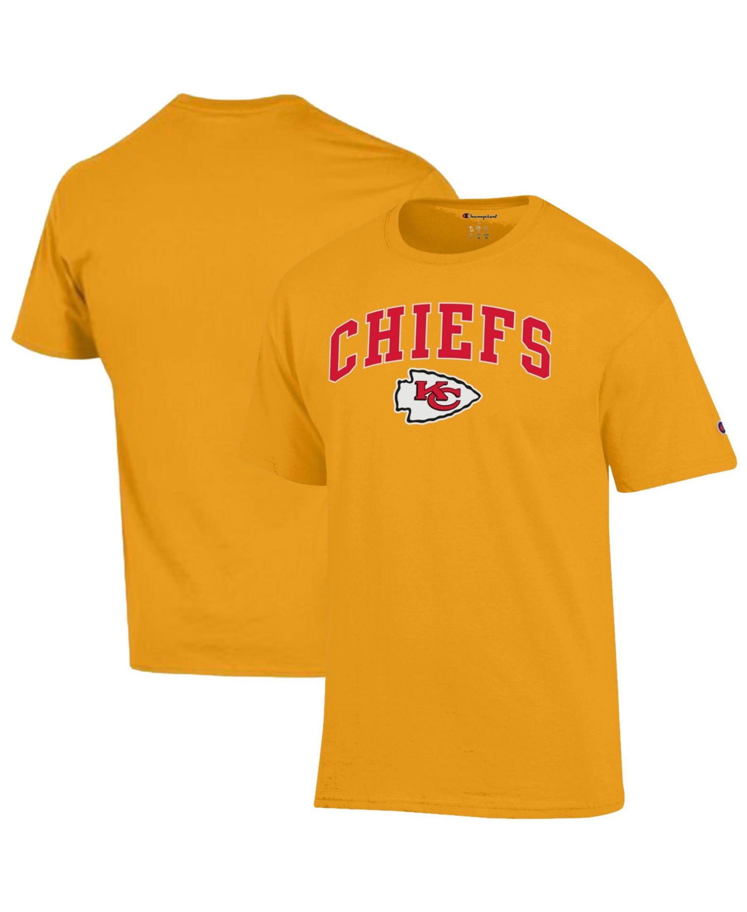 Men's Kansas City Chiefs Arch Over Logo Cotton T-Shirt