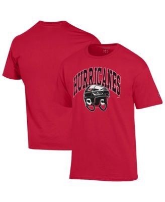 Men's Carolina Hurricanes Helmet Crewneck Graphic T-Shirt
