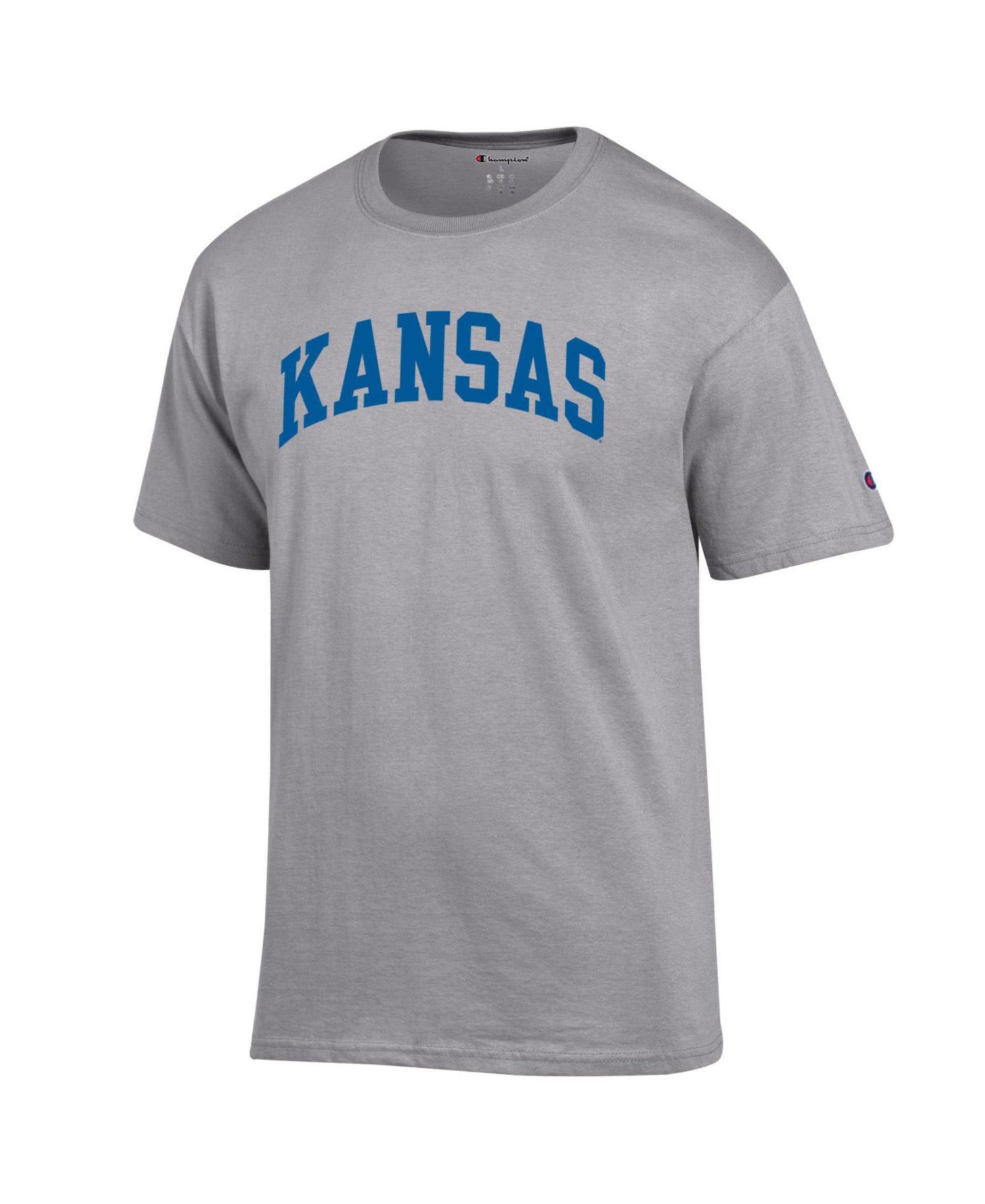 Men's Royal Kansas Jayhawks Basic Arch T-Shirt