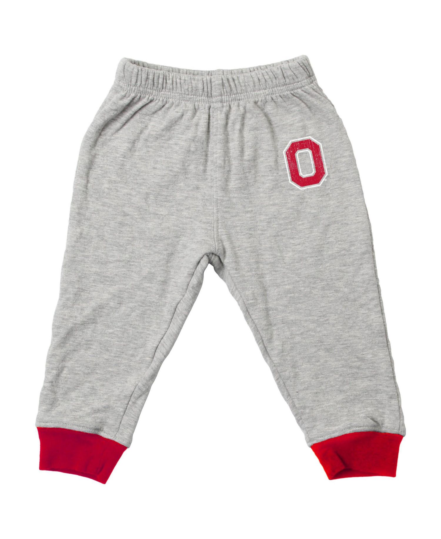 Baby Boys and Girls Gray Ohio State Buckeyes Jie Jie Hopper Set