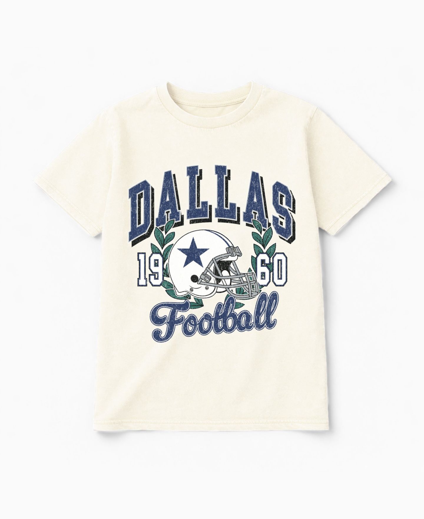 Женская футболка Gameday Couture Dallas Cowboys Raised on Victory Distressed Classic-Fit Cotton-Blend — фото 2