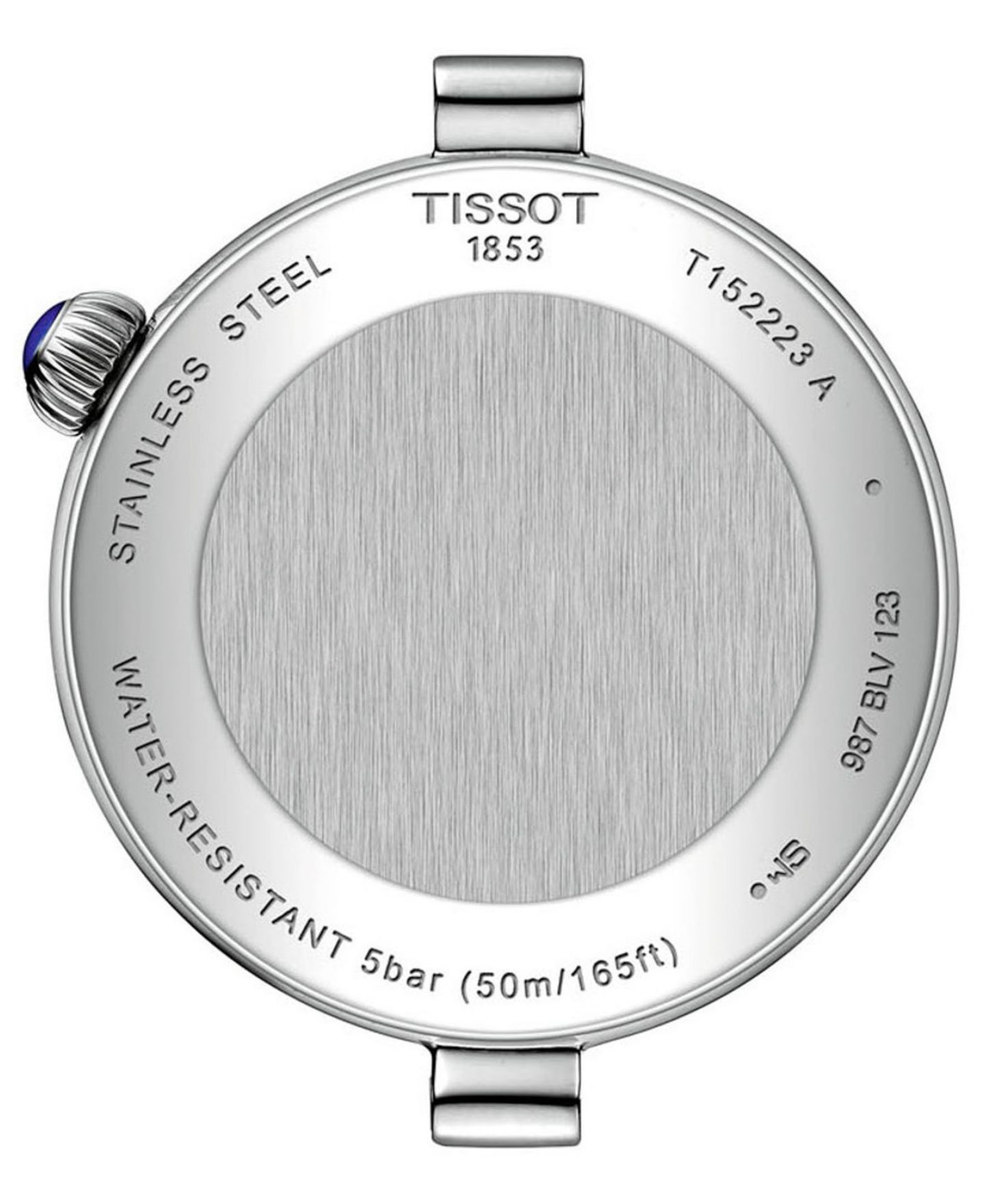 Женские часы Tissot Desir Moonphase Quartz Silver-Tone Stainless Steel Bracelet Watch 29.6mm — фото 2