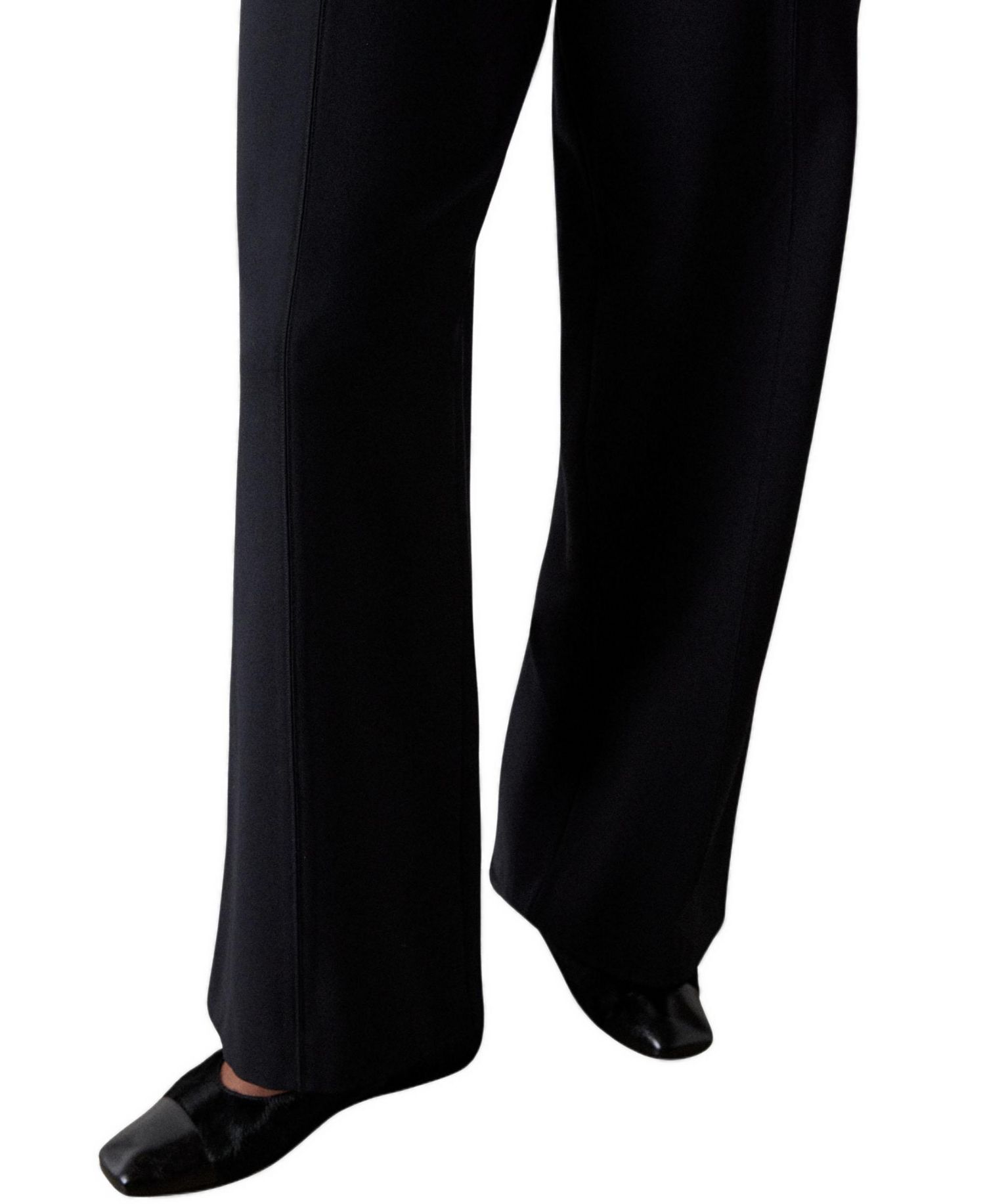 Women's Straight High-Waisted Lila Ponte Trouser