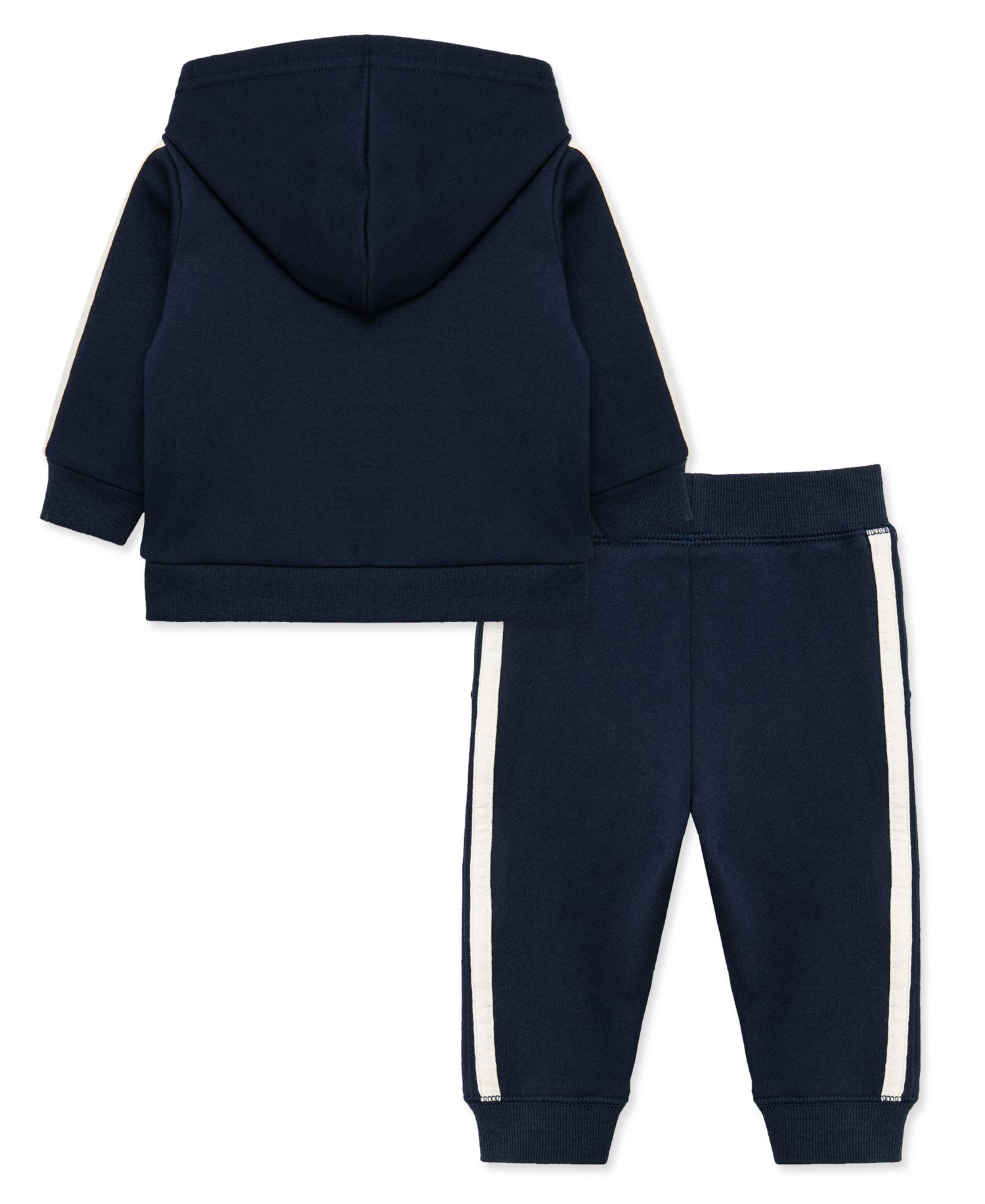 Baby Boys' Football Embroidered Hoodie and Joggers 2-Piece Set