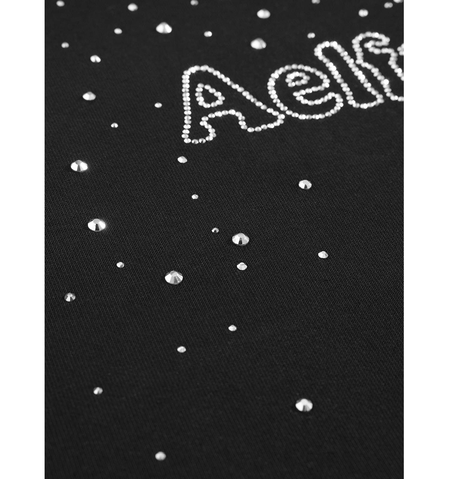 Men's Boxy Rhinestone Star Pullover Hoodie