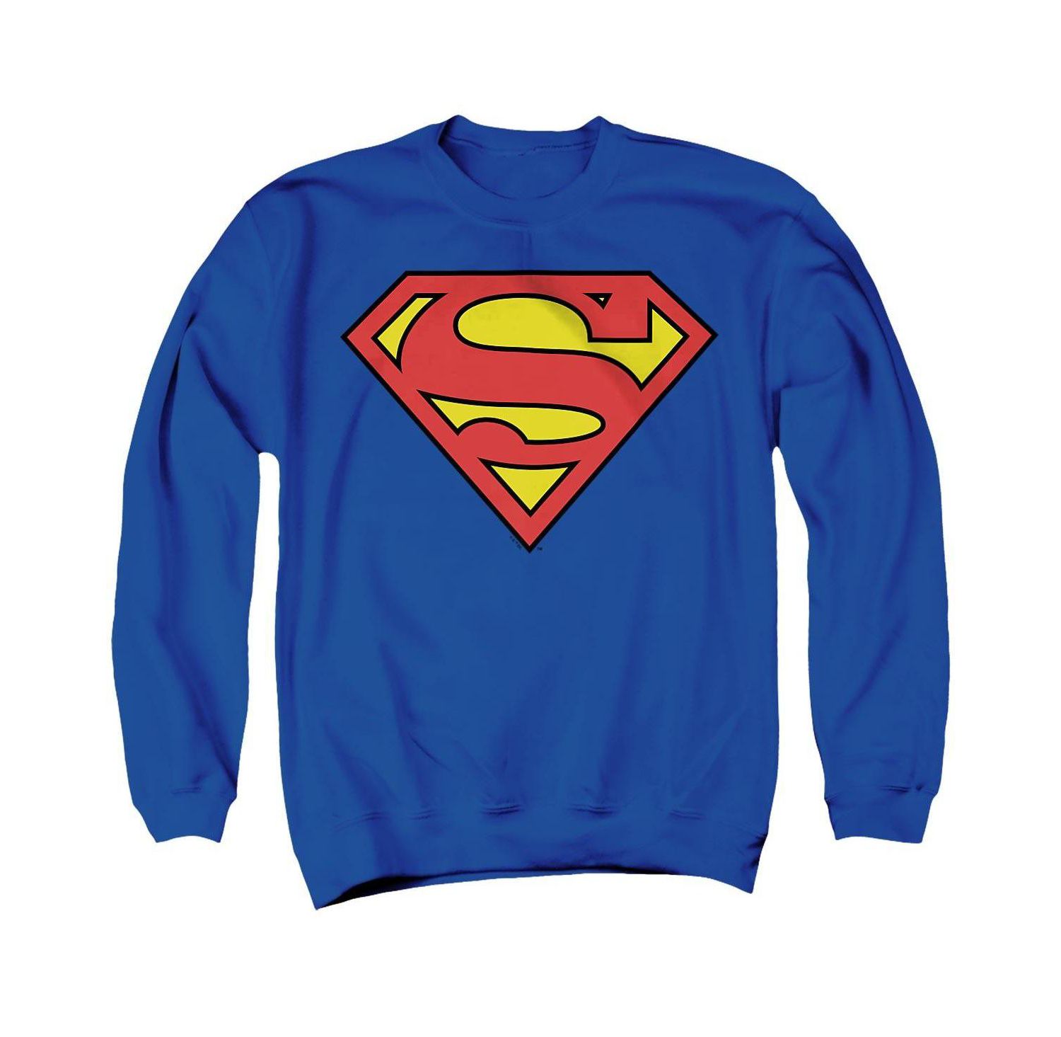 Men's Classic Logo Graphic Crewneck Pullover Sweatshirt