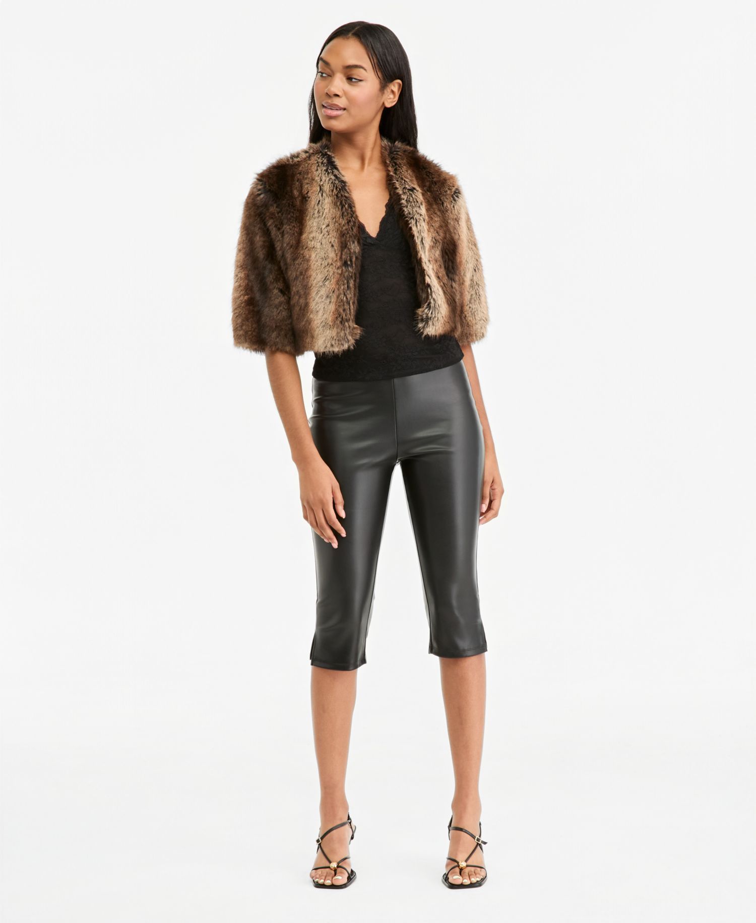 Women's Dolman-Sleeve V-Neck Lace Blouse