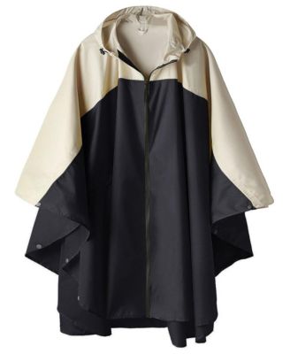 Waterproof Hooded Rain Poncho Lightweight Packable Quick Dry For Outdoor Hiking
