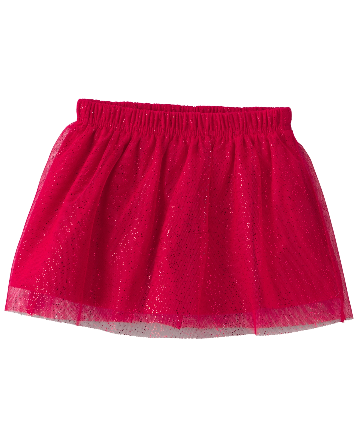 Carter's Baby Girls' Tulle Bow Fleece Top and Skort, 2-Piece Set