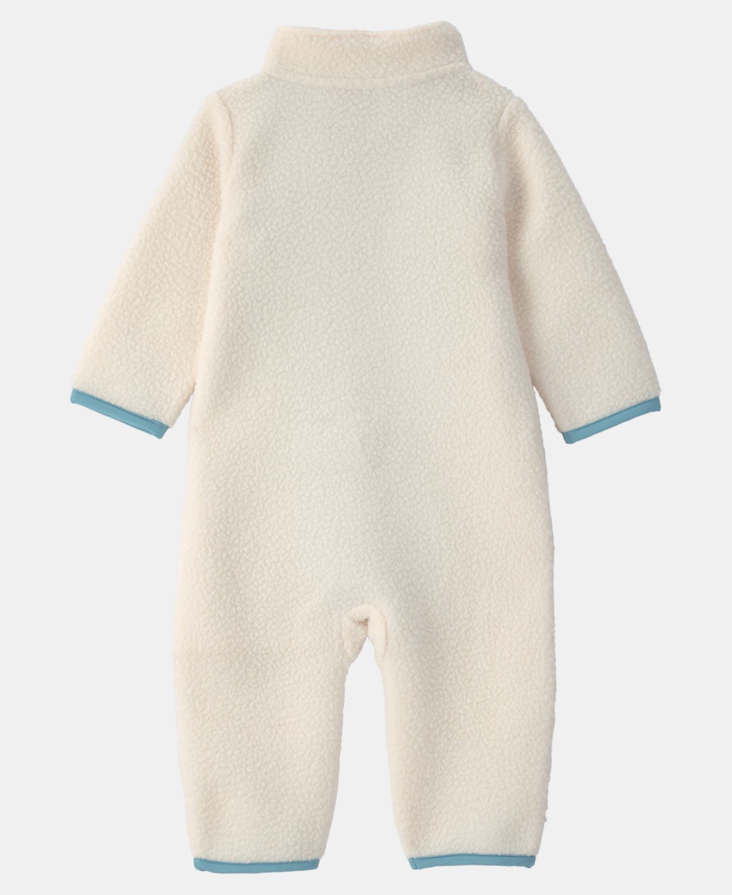 Комбинезон Carter's Color-Block Fleece Jumpsuit для мальчиков-малышей, цвет: Кремовый / Синий — фото 2