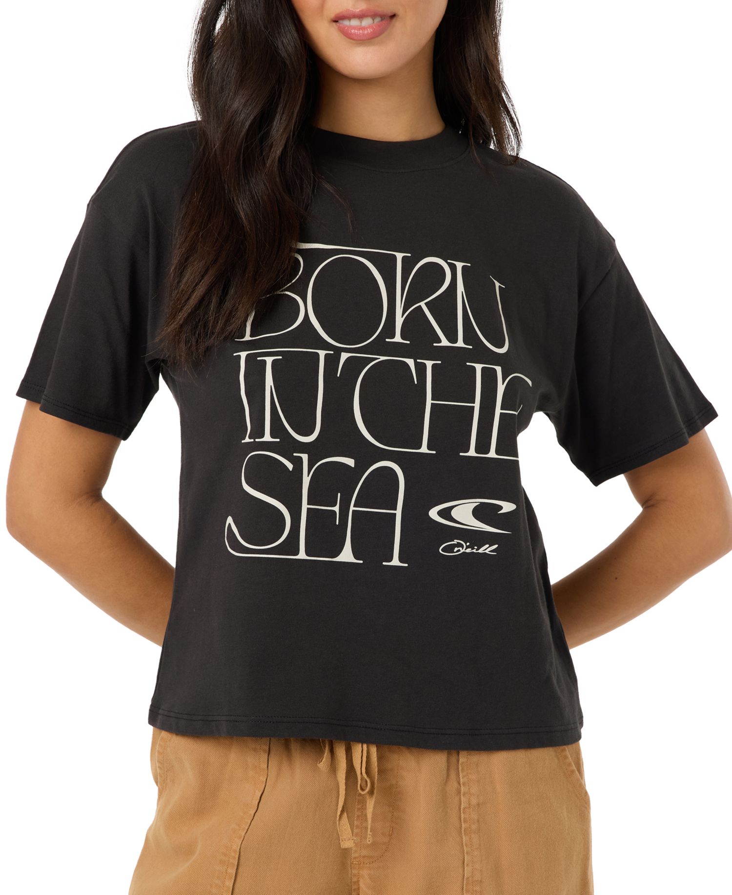 Women's Born In The Sea Easy Tee