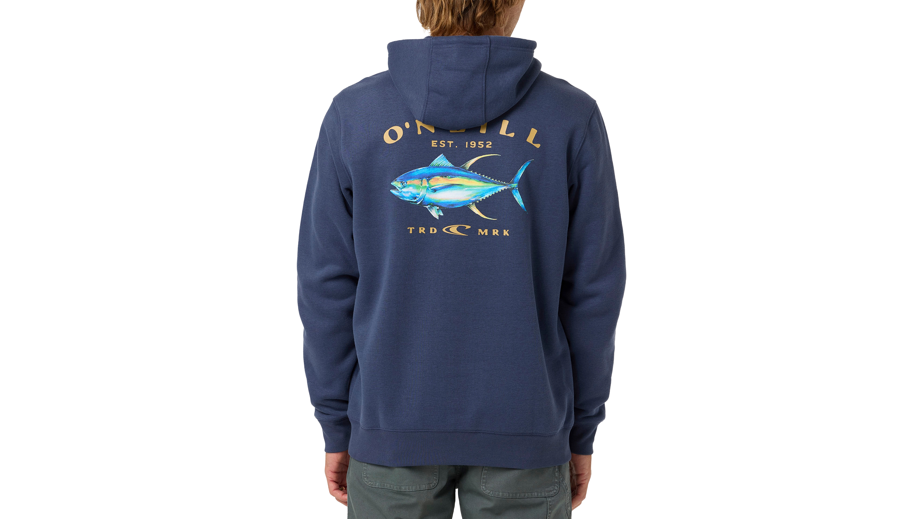 O'Neill Men's Big Tuna Pullover Graphic Hoodie