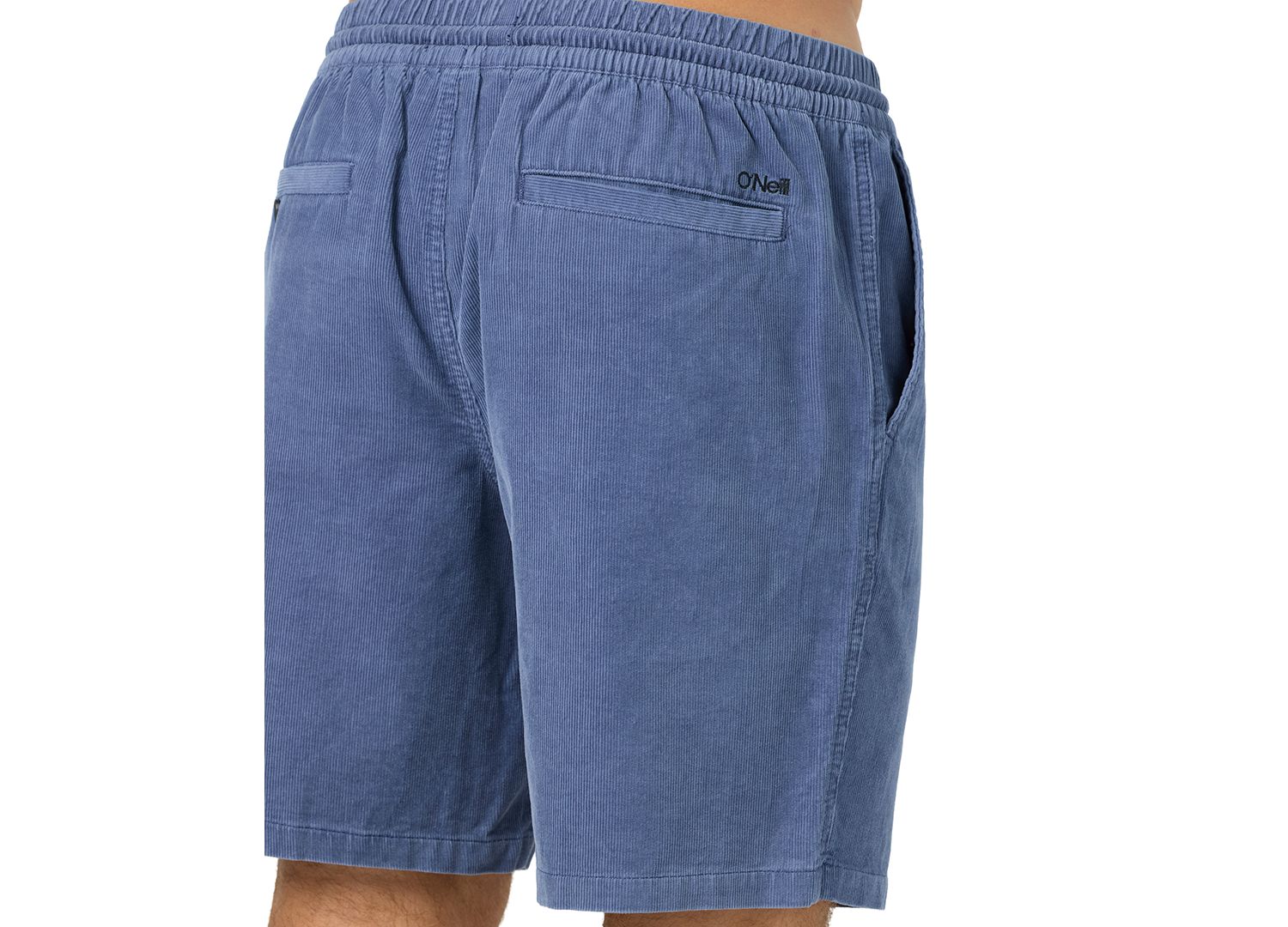 Men's Cord 18 Corduroy Regular-Fit Elastic-Waist Shorts, 8" Inseam