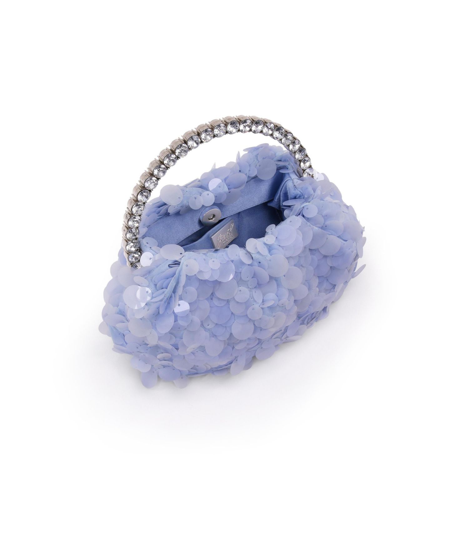 Женский клатч Jewel Badgley Mischka Noa Mix Sequin Ombre Pouch Clutch, цвет: Синий — фото 3
