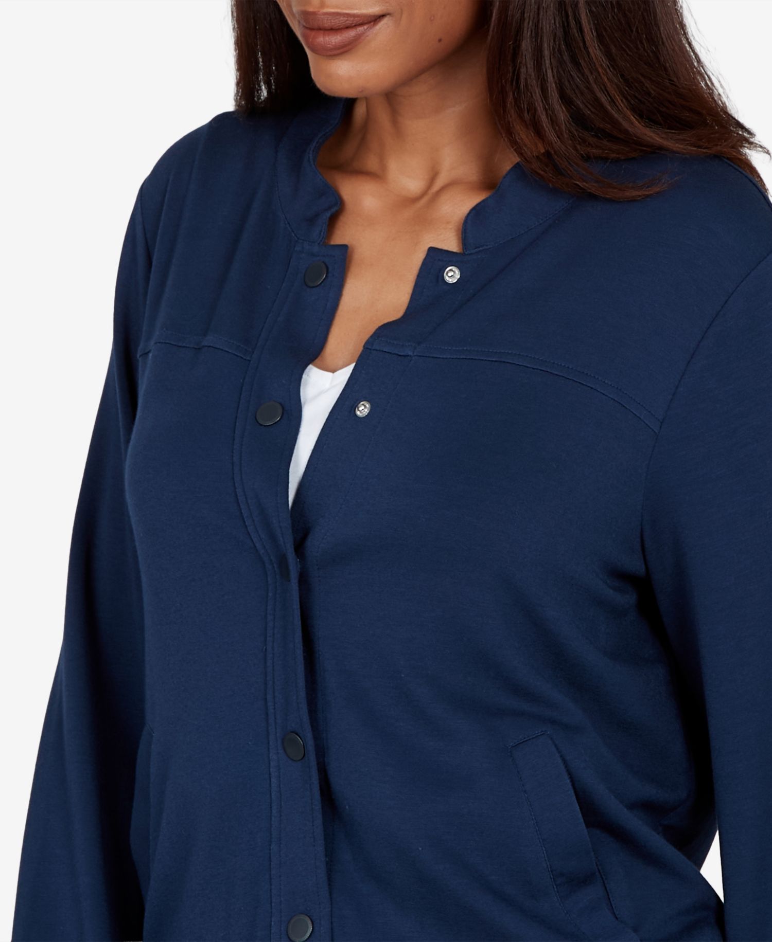 Women's Mandarin Collar Short Jacket