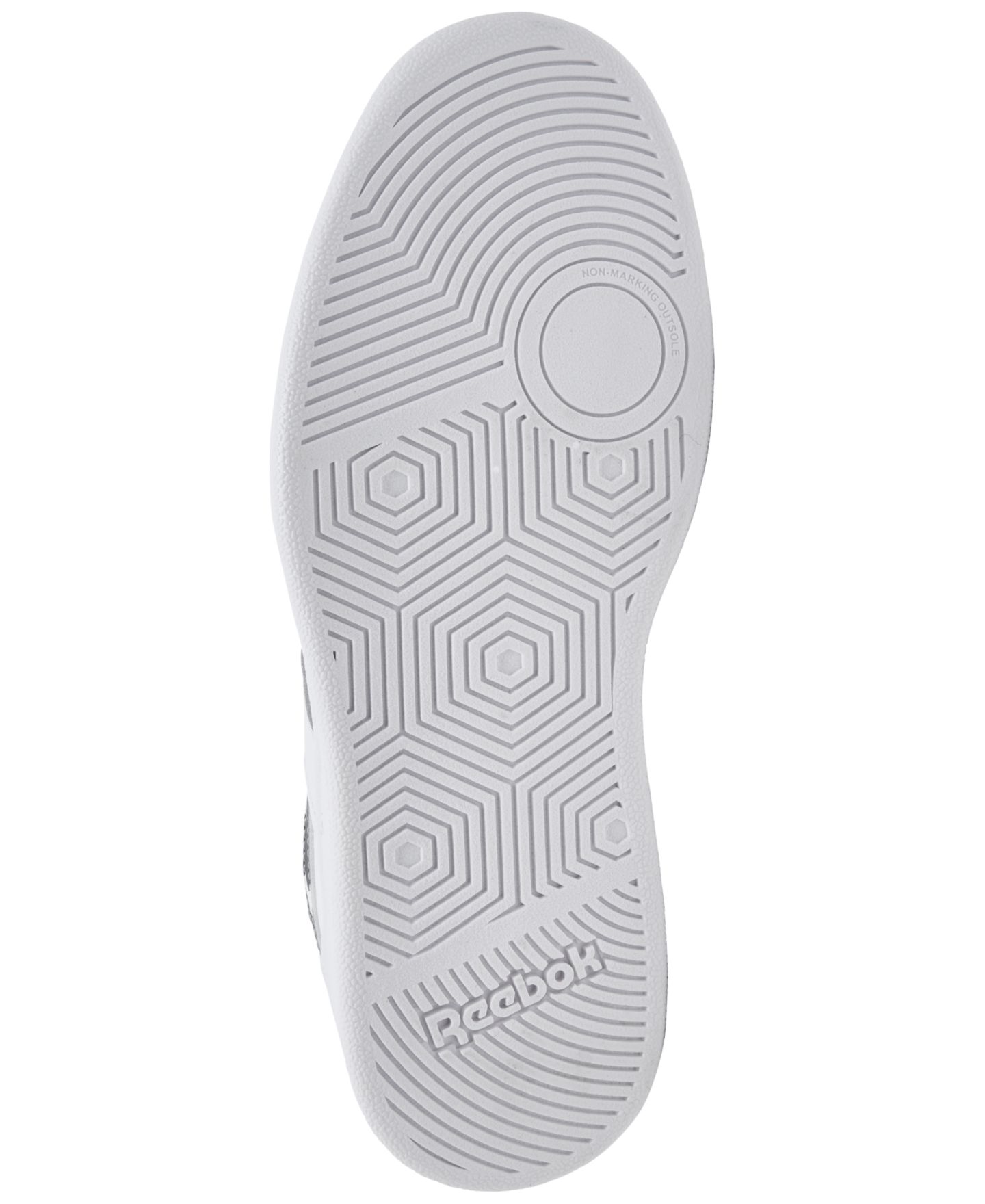 Женские кроссовки Reebok Court Advance Cow Print Lifestyle, цвет: Белый / Чёрный — фото 6