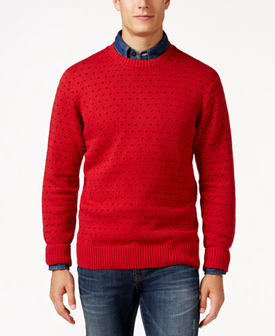 Weatherproof Men's Pattern Sweater, Classic Fit