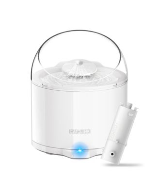 Pure 2 Cat Water Fountain, 2.6L Wireless Pump, Health Monitoring, Ultrafiltration and App Control, Ultra Quiet