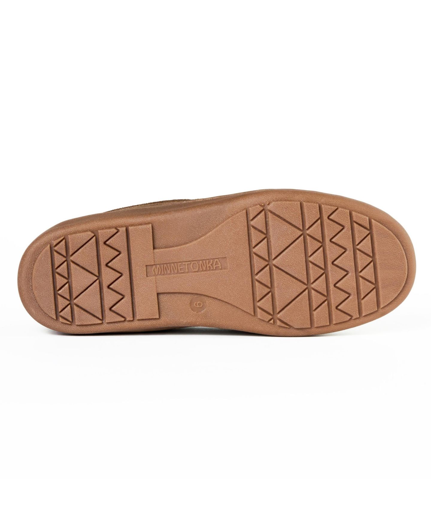 Мужские тапочки Minnetonka Everyday Venetian Slipper, цвет: Коричневый — фото 6