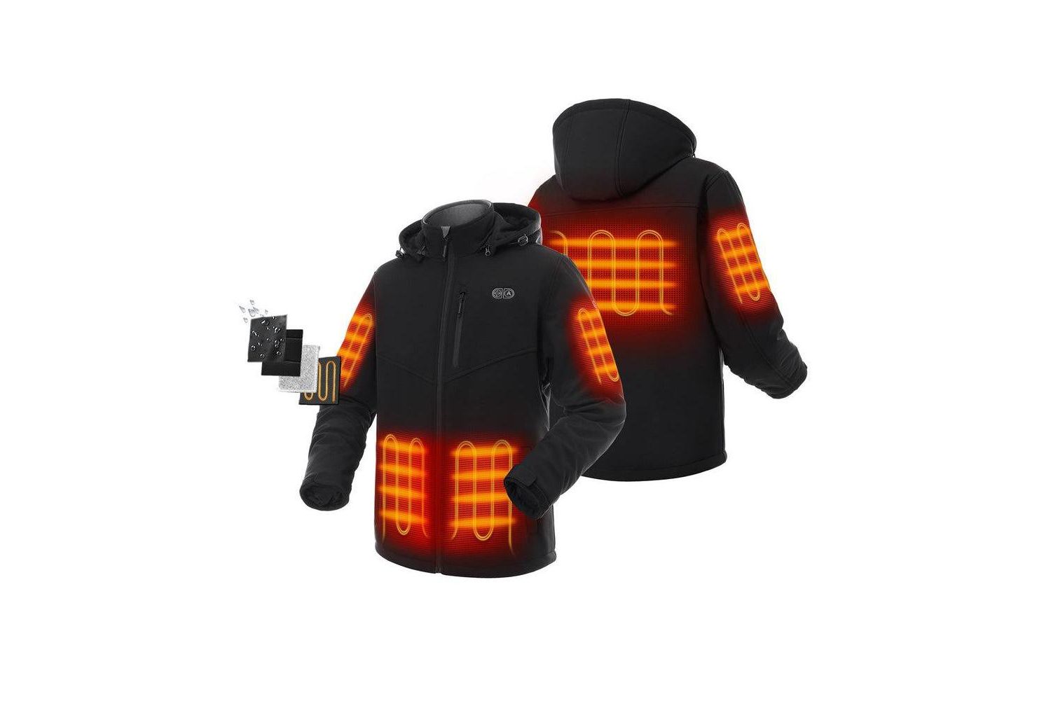 Men's 5-Zone Heated Dual Control Jacket
