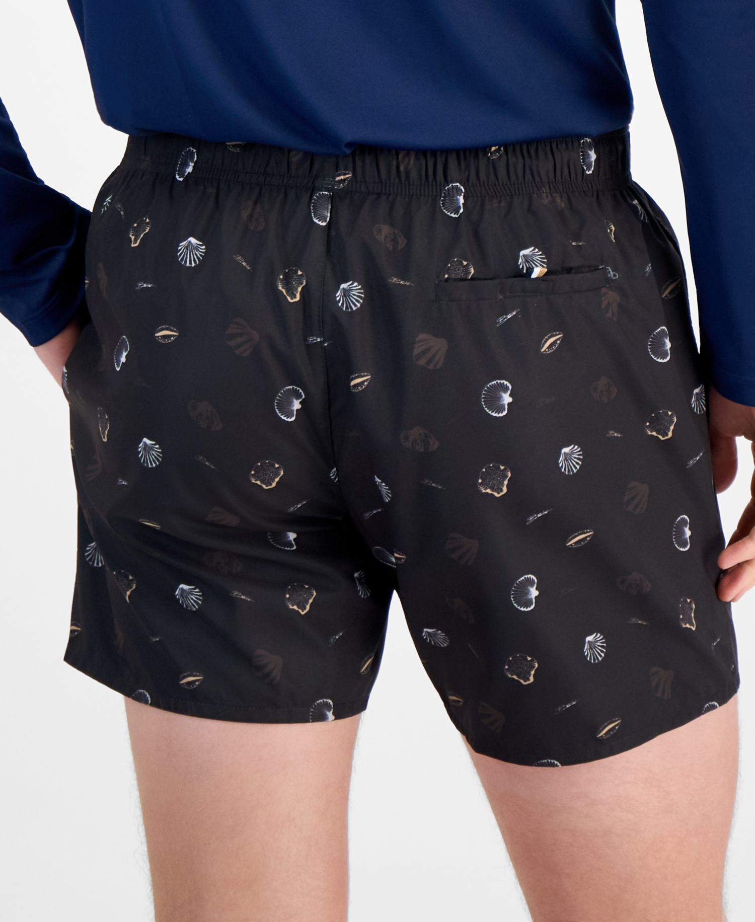 BOSS by Men's Sunfish All-Over Print Swim Trunks, 5" Inseam