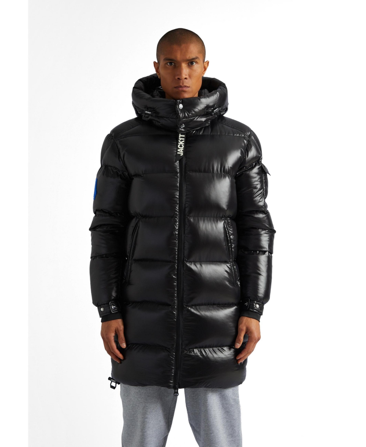 JACK1T Men's Ez Slick Hooded Coat