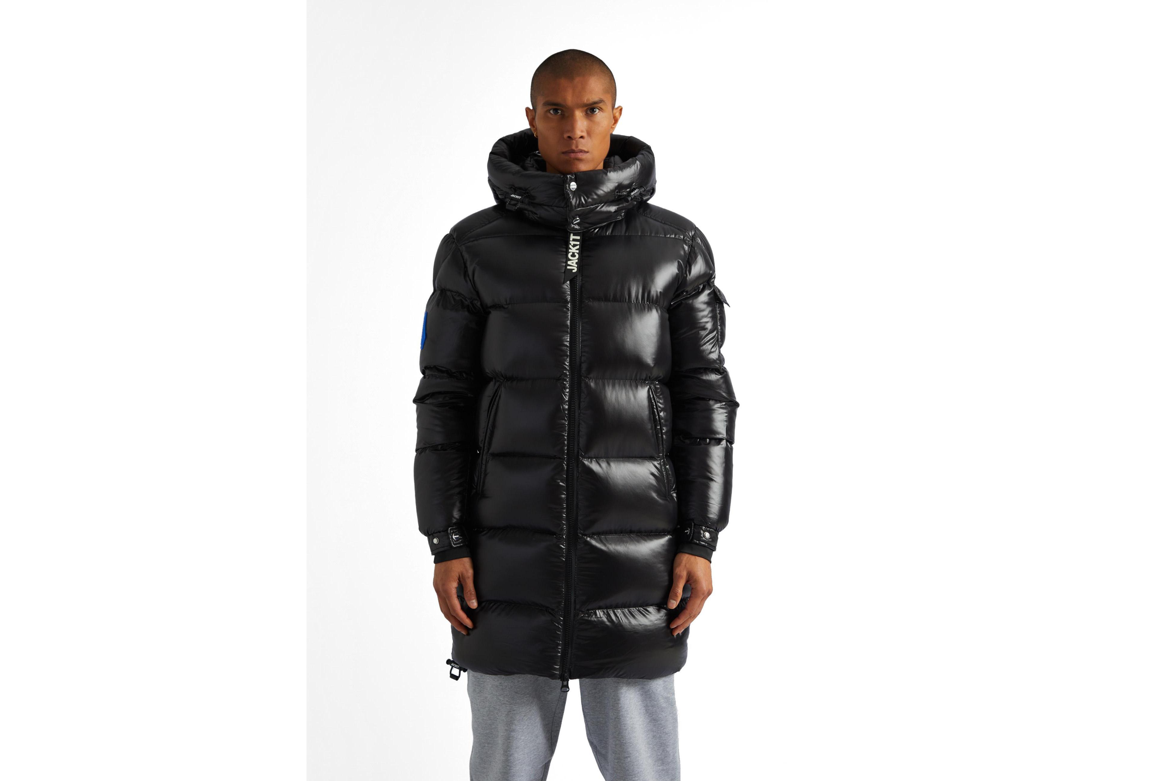 JACK1T Men's Ez Slick Hooded Coat