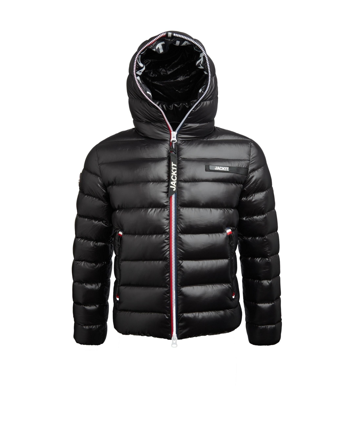 JACK1T Men's Hooded Insulated Puffer