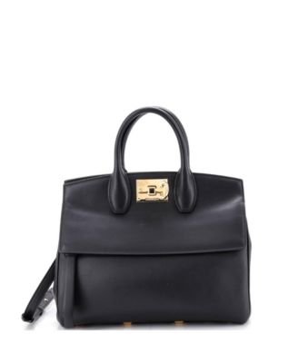 Small Studio Satchel Leather