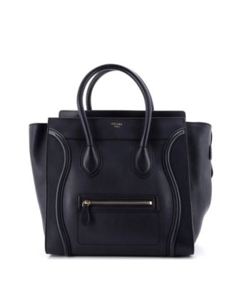 Mini Luggage Bag Smooth Leather
